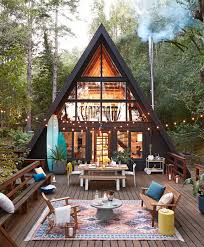 Dial In From Your Dream Home Get Free Virtual Backdrops Of Super Stylish Rooms For Video Conference Calls In 2020 A Frame House A Frame Cabin House Design