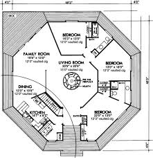 Contemporary Style House Plans 1888 Square Foot Home 1 Story 3 Bedroom And Round House Plans Octagon House Tree House Plans