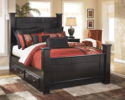 Shay Post Storage Bed King Poster Bed Poster Bed Bed With Underbed