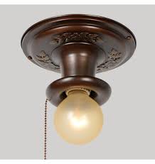 Pin On Pull Chain Light Fixture