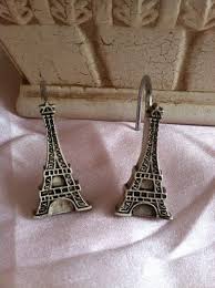 Eiffel Tower Shower Curtain Hooks Shower Curtain Hooks Paris Bathroom Decor Paris Bathroom
