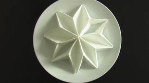 Votre Magazine Feminin Mode Beaute Cuisine Minceur Comment Plier Des Serviettes Pliage Serviette Pliage Serviette Etoile