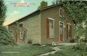 St Joseph Missouri Home Of Jesse James Vintage Postcard Historic Photo Vintage Postcard Jesse James Historical Photos