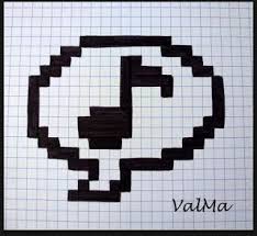 A Faire Dans Plusieurs Couleurs Dessin Pixel Pixel Art Minecraft Dessin Petit Carreau