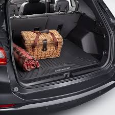 2018 Equinox Cargo Area Floor Mat Black Premium All Weather Chevrolet Script Logo 84215433 Chevy Accessories Gmc Accessories Chevrolet Accessories