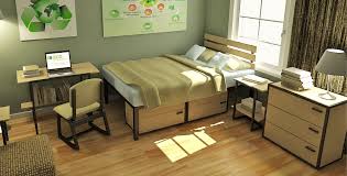 University Furniture Ecoloft Series Furniture Dorm Room Room
