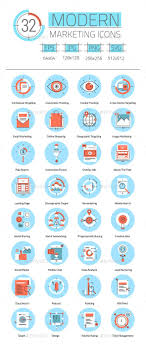 32 Modern Marketing Icons Marketing Icon Icon Marketing