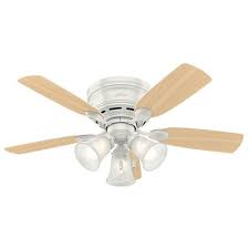 Hunter Low Profile 42 Led Ceiling Fan At Menards With Images Led Ceiling Fan Led Ceiling Ceiling Fan