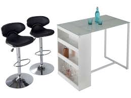 Table De Bar Lot De 2 Tabourets Tekila Table Conforama Iziva Com Table Bar Table De Cuisine Pliable Conforama