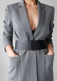 Surond Black Waist Belt Modern And Minimalist Leather Look Sleek Women S Wide Structure Waist Belt Vegan Belt Black Waist Belt Belted Dress