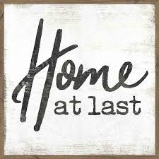 Shanty2chic Home At Last Sign 30 X 30 In Shanty 2 Chic Farmhouse Foyer Decor