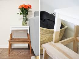 Joli Place Diy Customiser Un Marche Pied Ikea Bekvam Marche Pieds Ikea Meubles Ikea Customiser Meuble