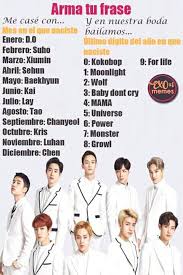 Pin En Exo Patrones Del Kpop The War Power