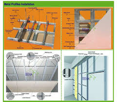 Suspended Ceiling Metal Furring Channel Connection Suspended Ceiling Ceiling Detail Pvc Ceiling