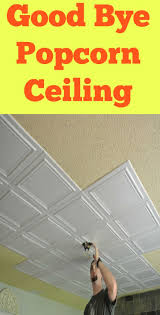Budget Upgrade Good Bye Popcorn Ceiling Popcorn Ceiling Home Remodeling Basement Remodeling