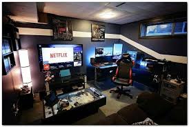 100 Cool Interior Design Ideas For Gamers The Urban Interior Game Room Lighting Gamer Room Diy Video Game Rooms