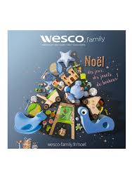Couverture Catalogue Wesco 2017 Noel Jeu Jouet Jouet Puericulture
