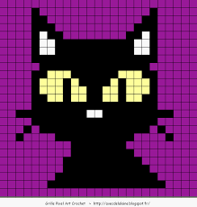 Grille25 25 Gif 1000 1050 Halloween Crochet Patterns Halloween Cross Stitches Halloween Crochet