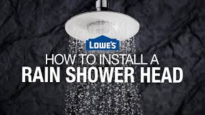 How To Install A Rain Shower Head Rain Shower Head Rain Shower Shower Heads