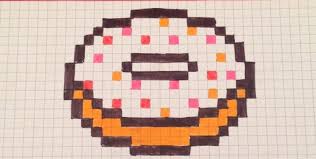 Pixel Art Donut Pixel Art Gateau Pixel Art Art