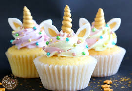 Cupcakes Licorne Le Tutoriel Magique Feerie Cake Blog Cupcakes Licorne Cupcake Facile Feerie Cake