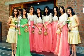 Pin By Neethu On Bridesmaids Bridesmaid Dresses Indian Bridesmaid Dresses Bridesmaid Saree