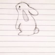 Zu Dessin Lapin Illustrations De Carnet A Dessins Art Du Croquis