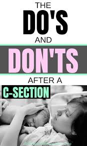 The Do S And Don Ts After A C Section Italianpolishmomma Com Baby Sleep Problems Breastfeeding C Section