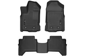 2019 2020 Ford Ranger Supercrew Husky Weatherbeater Front Rear Floor Mats Black 94101 In 2020 Ford Ranger 2020 Ford Ranger Ranger