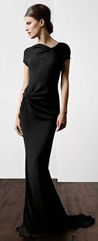 Escada So Sleek Elegant Fashion Black Dress Beautiful Dresses