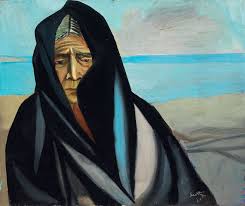 Renato Guttuso Vecchia Contadina Renoir Arte Ritratti