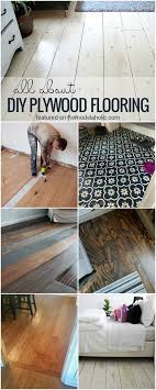All About Diy Planked Plywood Flooring Tips And Faqs About Installation Durability And Cleaning Plu Diy Flooring Plywood Plank Flooring Home Remodeling Diy