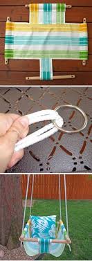 Pin By Roselyn Leclerc On Juegos Y Jugetes Toddler Swing Diy Baby Stuff Baby Crafts