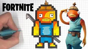Fortnite Skins List En 2020 Pixel Art Pixel Art Tuto Dessin Pixel