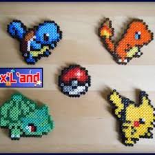La Boutique De Pix L And Le Pix Par Elles Pokemon Perle Perles Hama Pokemon Perles Hama