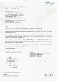 Kursus Cidb Kursus Kontraktor Surat Kebenaran Menganjurkan Kursus Kebenaran Surat Anjuran