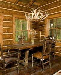 Lost Creek Cabin Jackson Wy Teton Heritage Builders Love This Dinning Area Rustic Cottage Cabin Interior Design Log Cabin Interior