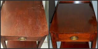 Great Tip For Refinishing Wood Furniture Just Sand With Steel Wool And Coat With Linseed Oil Such A B How To Antique Wood Upcycle Home How To Clean Furniture