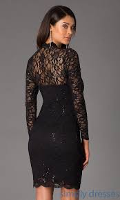 Shop Simply Dresses For Marina Cocktail Dresses Under 100 Wear Long Cocktail Dresses With Sleeves Long Sleeve Cocktail Dress Long Sleeve Lace Cocktail Dress