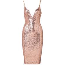 Honey Couture Rose Gold Sequin Midi Dress Gold Cocktail Dress Sequin Midi Dress Cocktail Dress Outfit