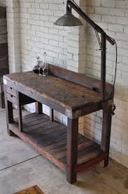 Rustic Industrial Workbench Pretty Cool Vintage Industrial Furniture Rustic Furniture Industrial Decor