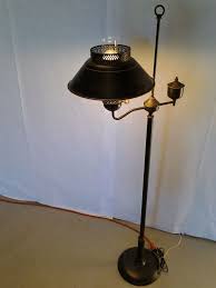 Vintage Mid Century Tole Ware Standing Lamp Floor By Boardwalkrev Antique Lamps Lamp Standing Lamp