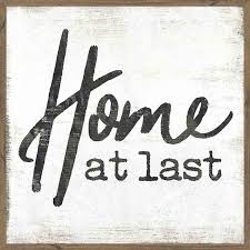 Shanty2chic Home At Last Sign 30 X 30 In Free Store Pickup 5 In Stock Shanty 2 Chic At Last At Home Store