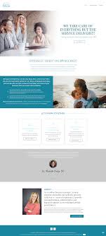 Website Design Inspiration For Female Entrepreneurs Freelance Web Design Web Layout Design Web Design