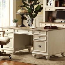 Riverside Furniture Coventry Two Tone Executive Desk White Executive Desk Riverside Furniture Home Office Desks