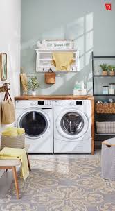 Turn Your Laundry Room Into A Space Where You Could Stay All Day Long With Beautiful Furniture And Deco Modern Laundry Rooms Laundry Room Makeover Laundry Room