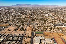 The City Grid Of Las Vegas Rises From The Nevada Desert See More Photos At 75central Com Nevada Desert City Grid Las Vegas Photography