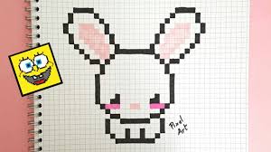 Pixel Art Lapin Lapin Kawaii Pixel Art Lapin Pixel Art