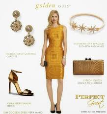 Golden Guest For Aisle Perfect Cocktail Dress Wedding Designer Wedding Gowns Guest Dresses