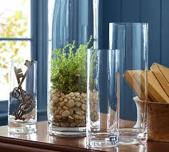 Aegean Clear Glass Vases Clear Glass Vases Glass Floor Vase Tall Vase Decor